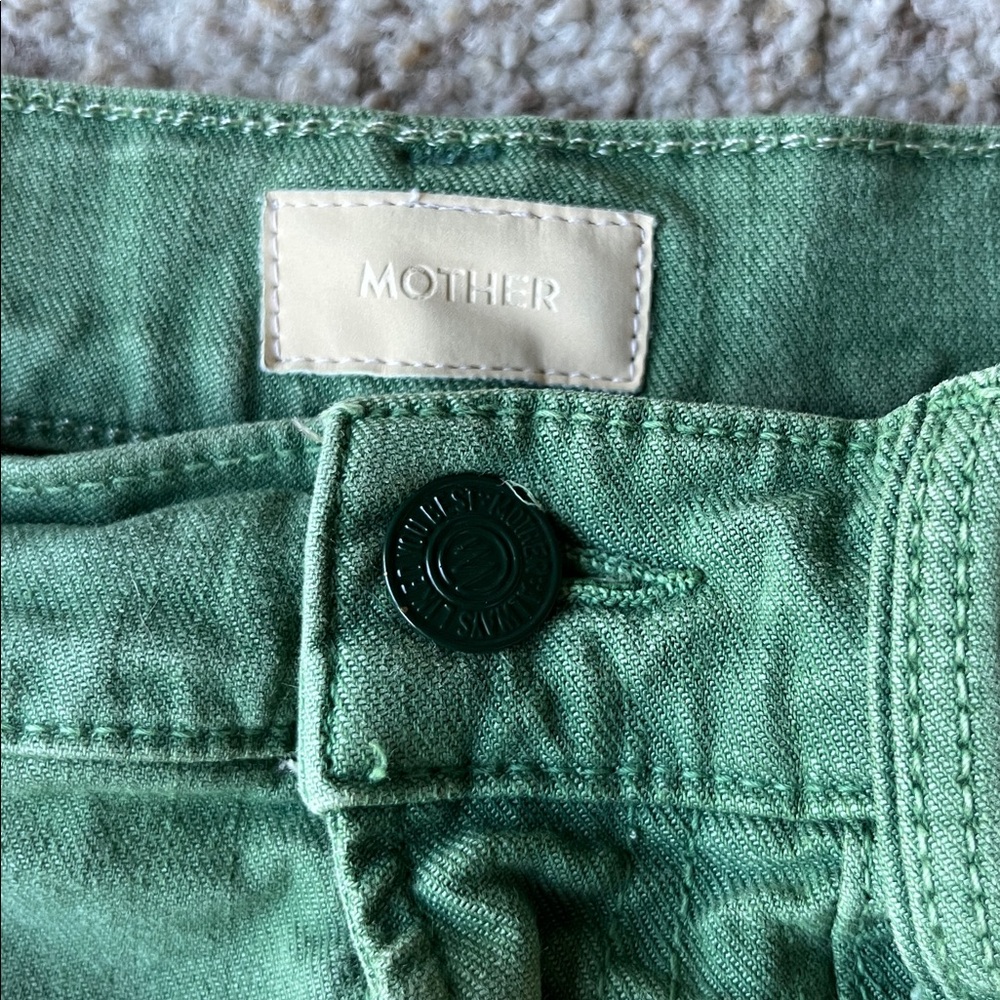 Mother Wrapper Patch Springy Ankle Pants - image 7